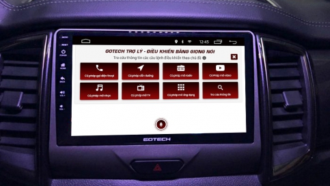 Màn hình DVD Android liền camera 360 Ford Everest 2016 - nay | Gotech GT360